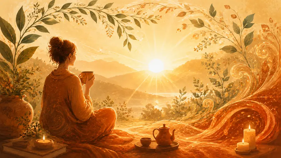 Morgenroutine: ein ruhiger Start in den Tag